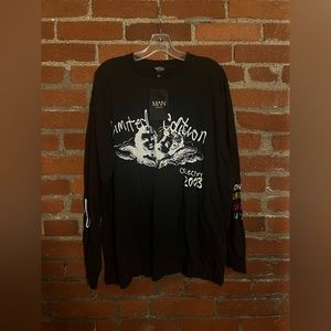 NEW Banksy Basquiat Fashion Art Style Long Sleeve Shirt